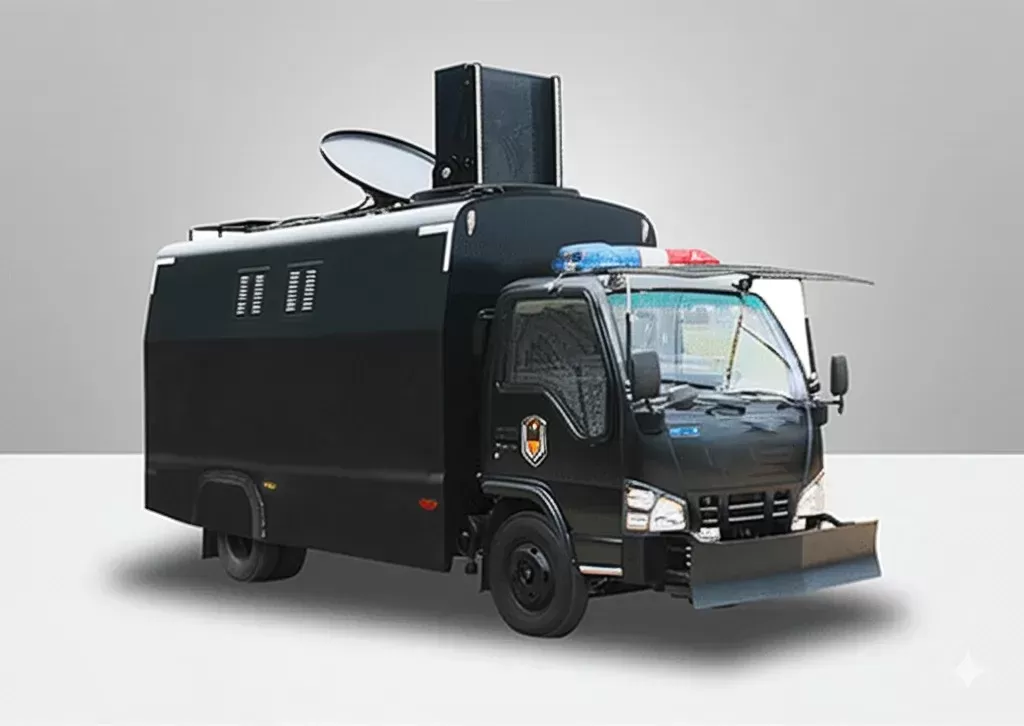 Acoustic-Optic Scatter Anti-Riot Vehicle